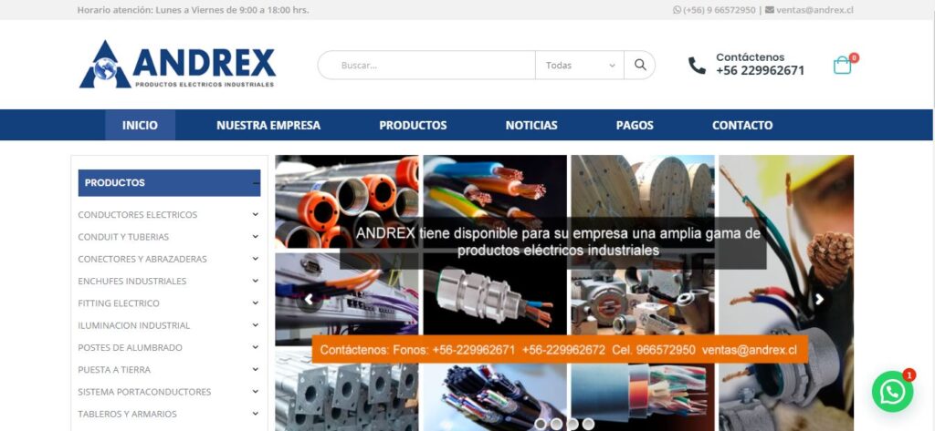 ANDREX diseño web