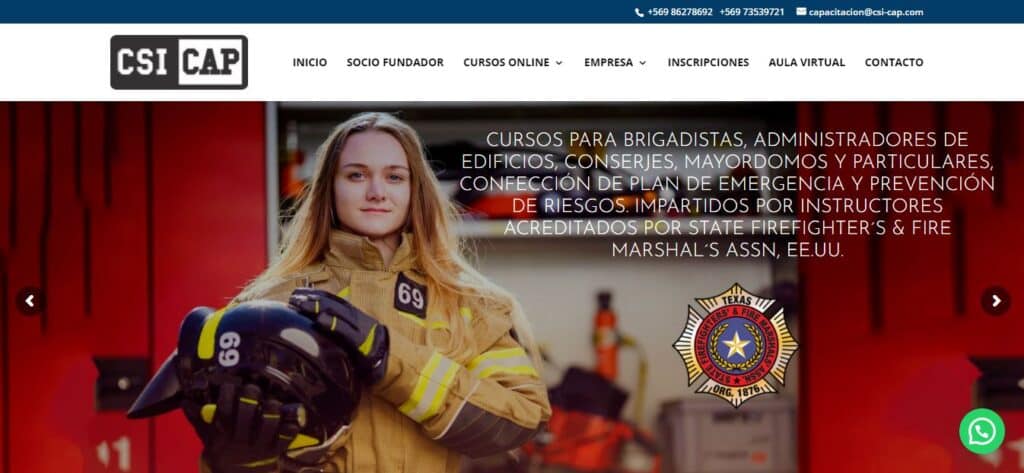 CSI CAPACITACIONES diseño web viña del mar
