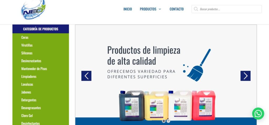 NEO CHILE diseño pagina web