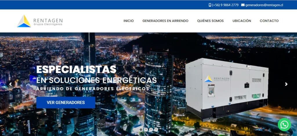 RENTAGEN diseño web