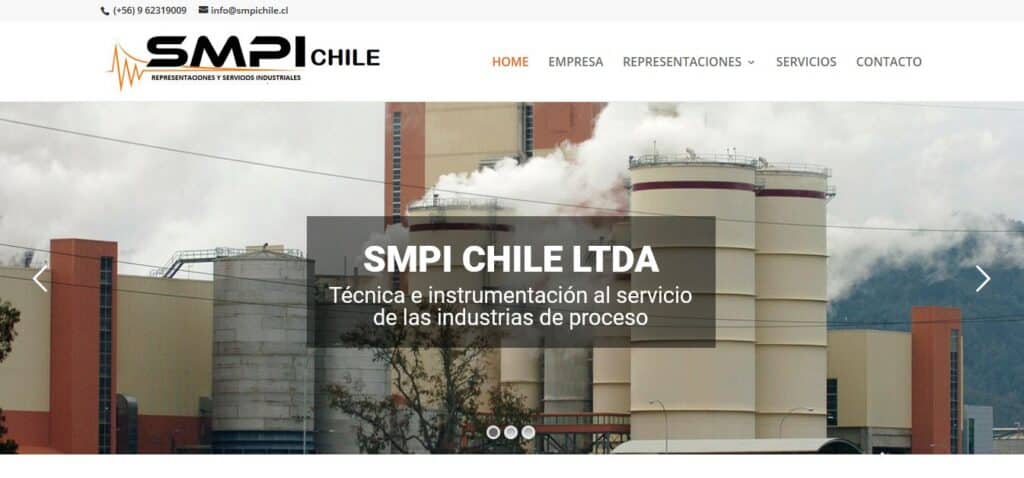SMPI CHILE diseño web