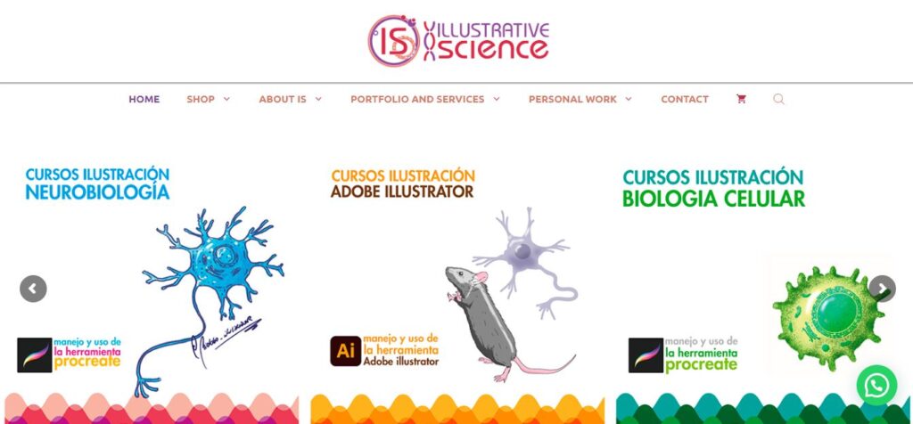 ILLUSTRATIVE-SCIENCIE desarrollo web