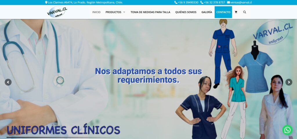 VARVAL diseño web en Santiago