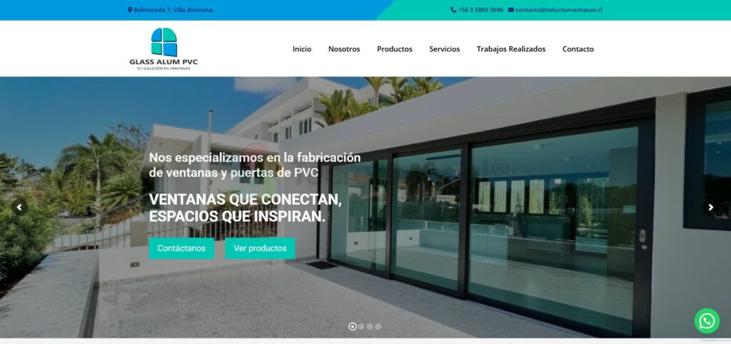 SOLUCION VENTANAS diseño web en Villa Alemana
