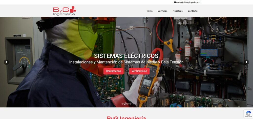 B&G INGENIERIA diseño web en antofagasta
