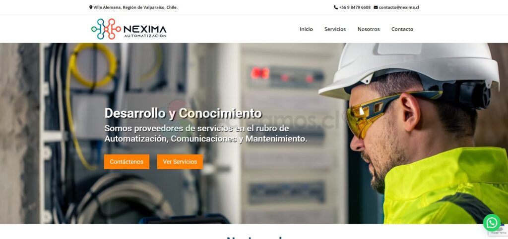 NEXIMA diseño web en villa alemana