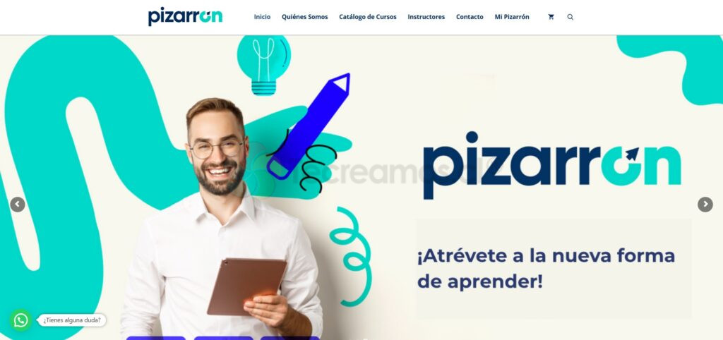 PIZARRON diseño y desarrollo de paginas web en Maipú