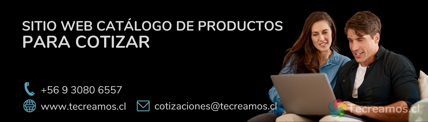 diseño web catalogo de productos para cotizar