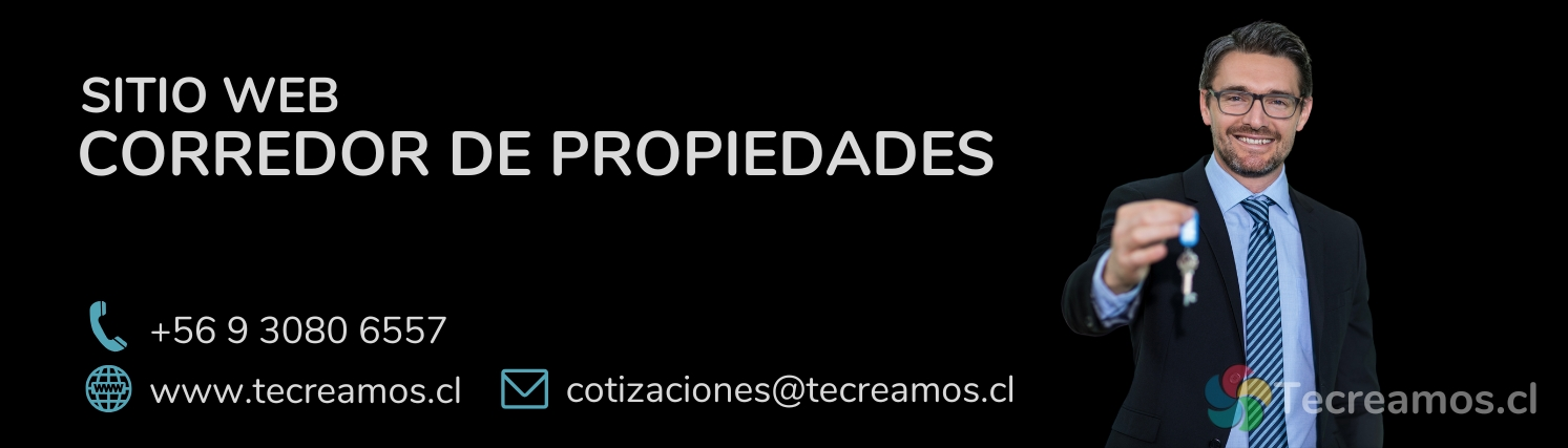 diseño web corredor de propiedades